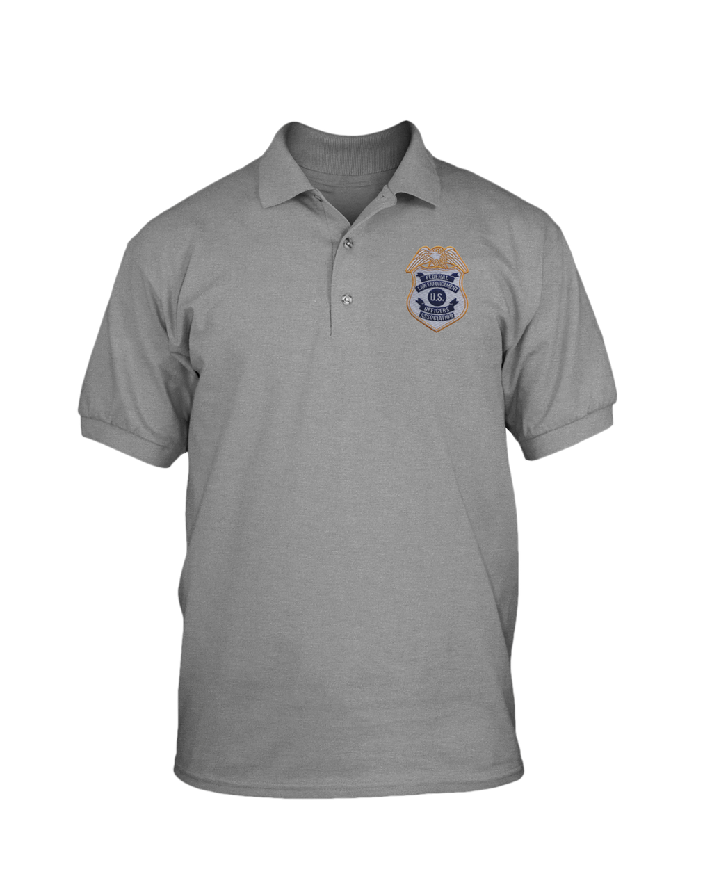 Original Badge Polo Shirt - Grey