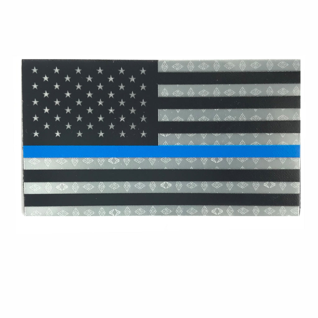 American Flag Reflective Patch with Velcro back